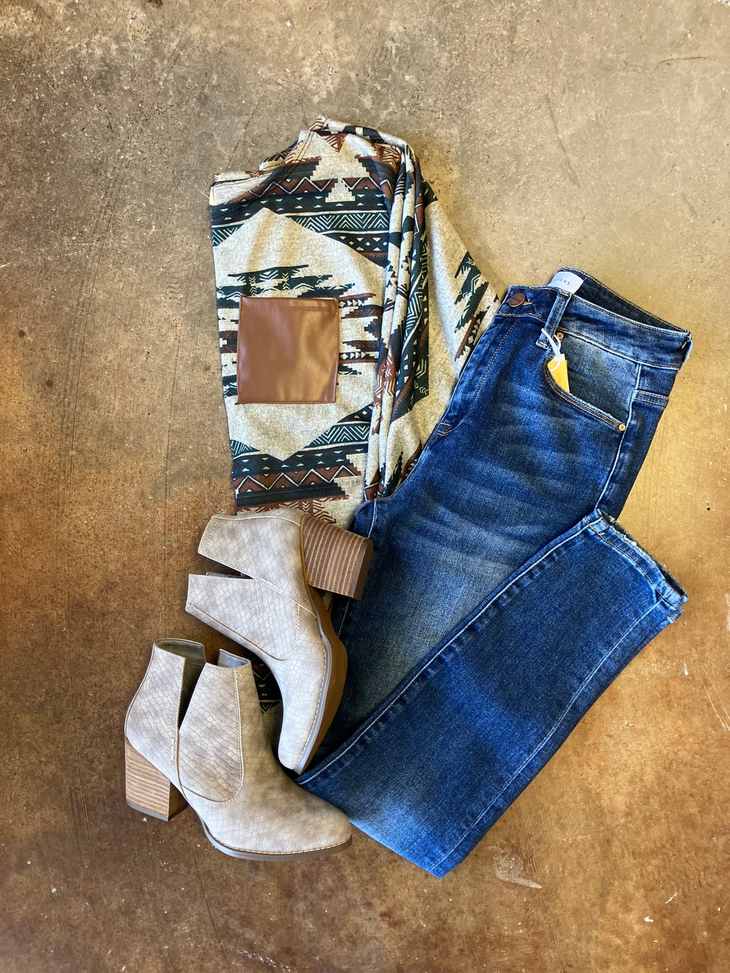Risen Dark Wash Skinny Jeans