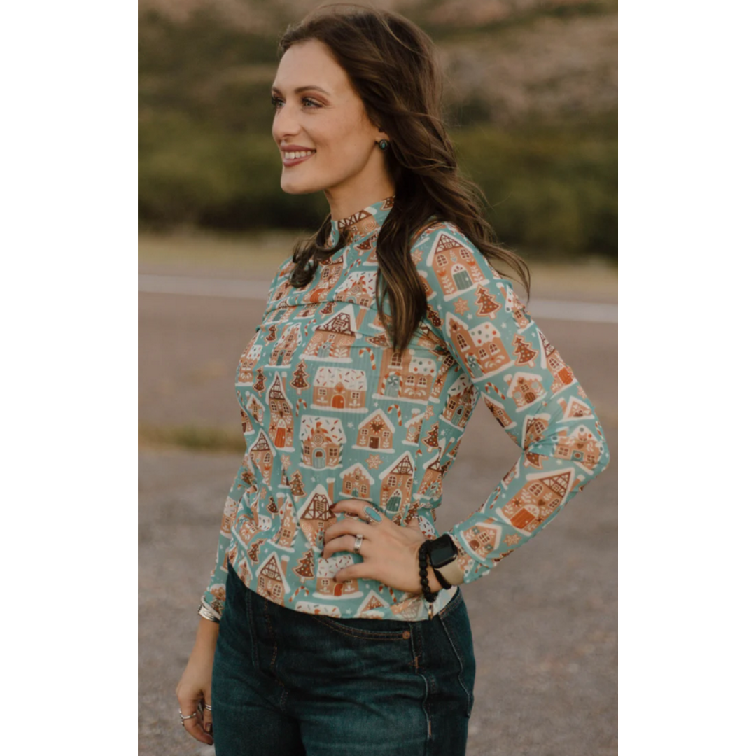 Wrangler's Wonderland Mesh Top