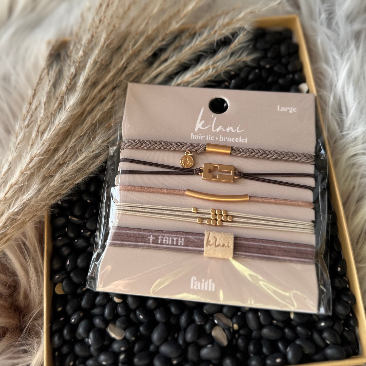 Faith - K'lani Bracelet Hair Tie Set