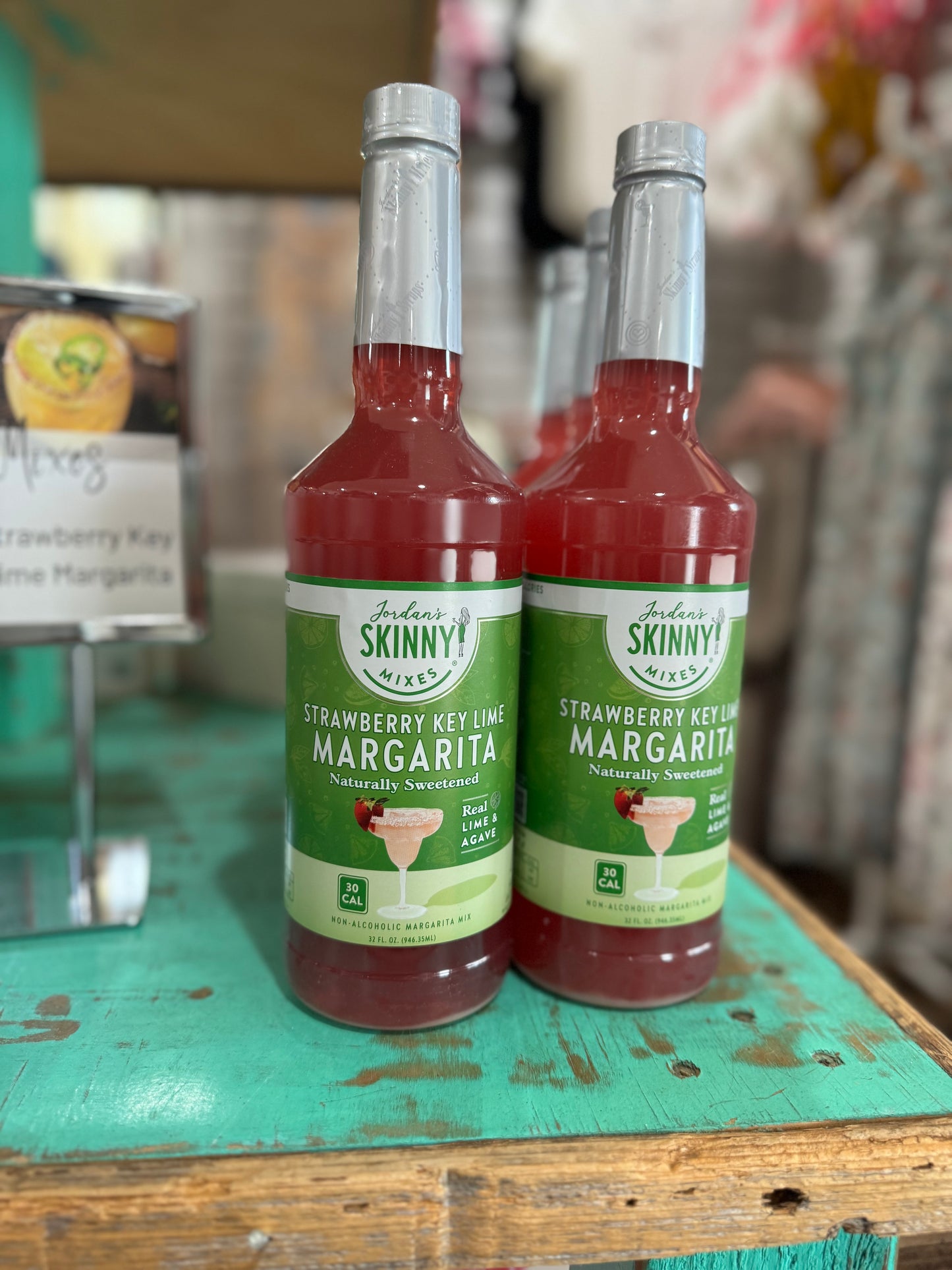 Skinny Mixes Natural Strawberry Key Lime Margarita