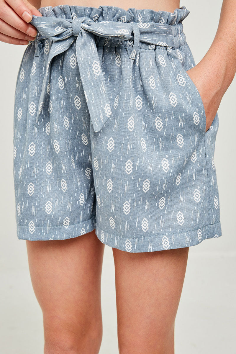 Girls' Paperbag Shorts