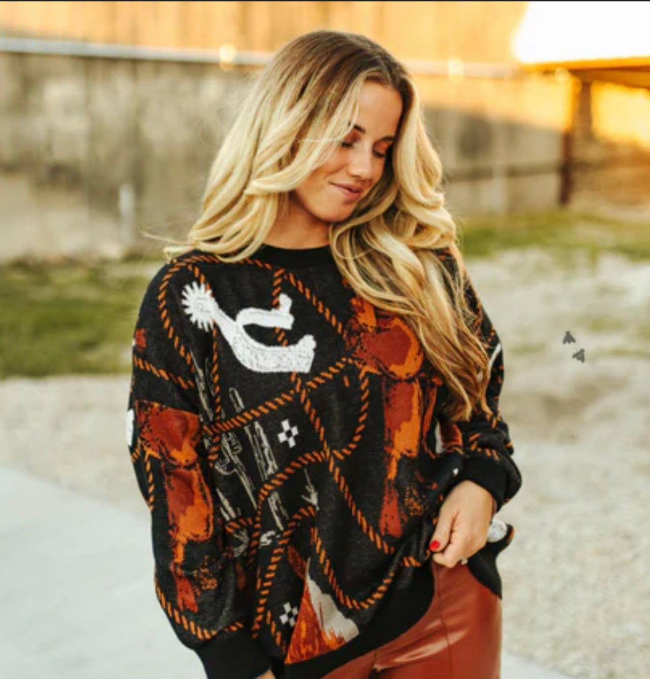 Rodeo Knit Sweater