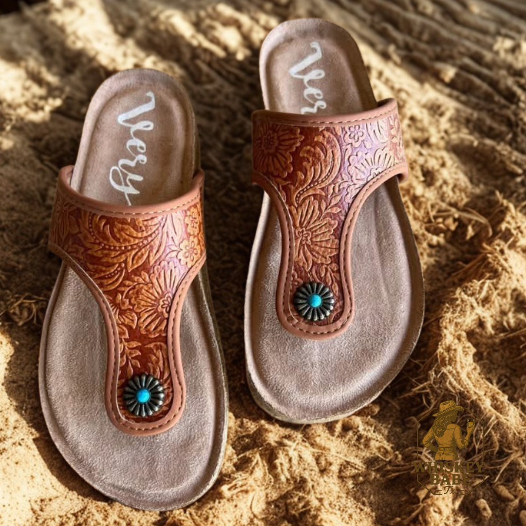 Ranch Rose Sandal