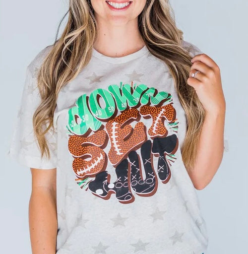 Down Set Hut Graphic Tee