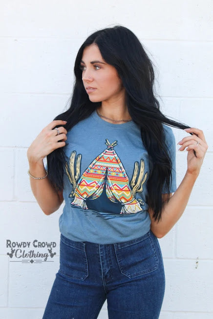 Tupelo Teepee Graphic Tee