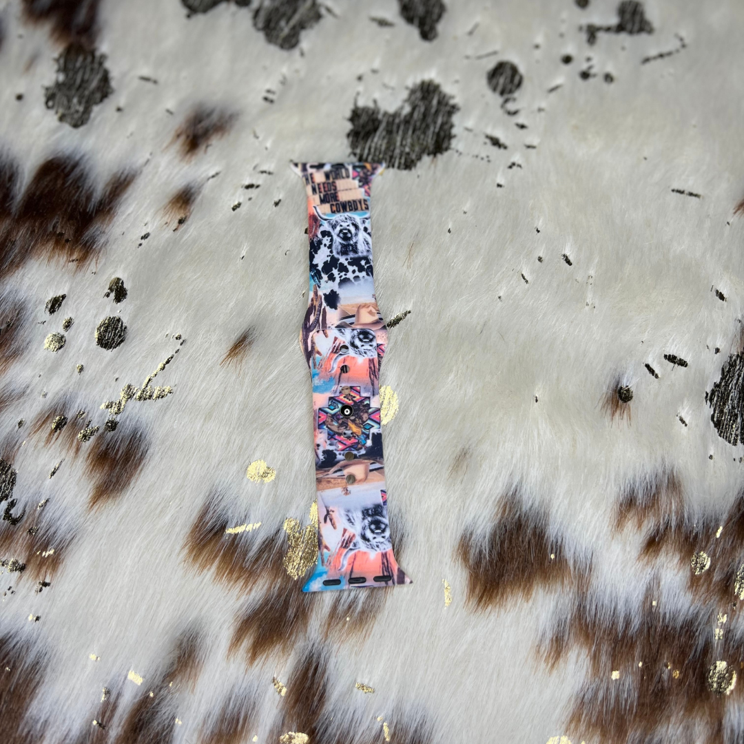 Western Silicone Watchbands