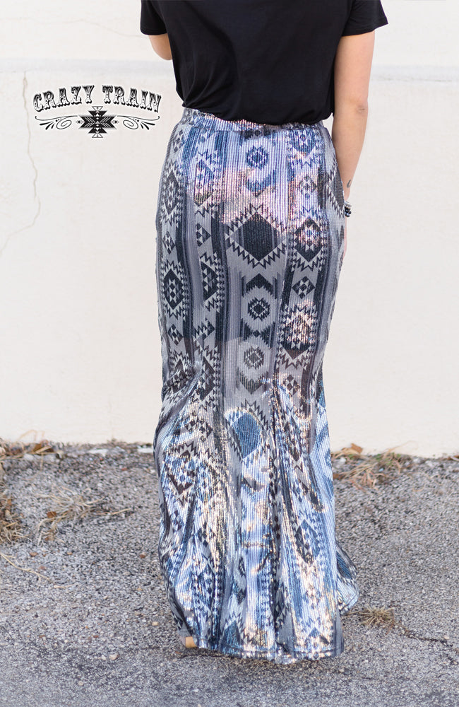 Westward Wonder Skirt Aztec Sparkle