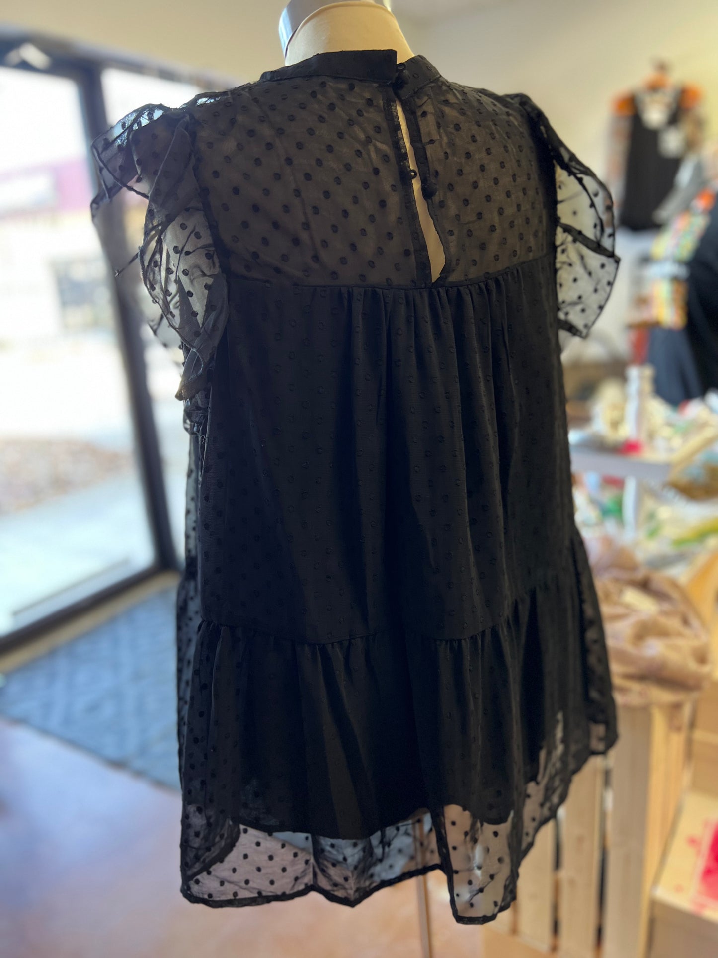 Lovelace Sleevelss Top in Black