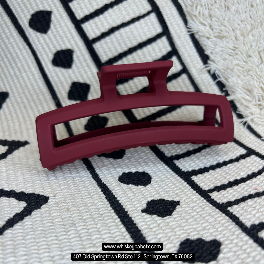 Large Rectangle Claw Clips