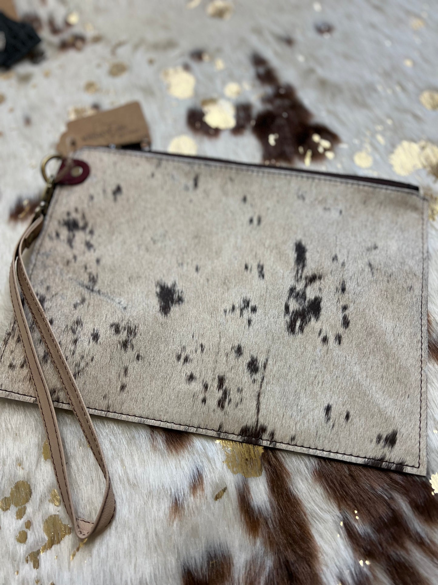 Hair on Hide Clutch