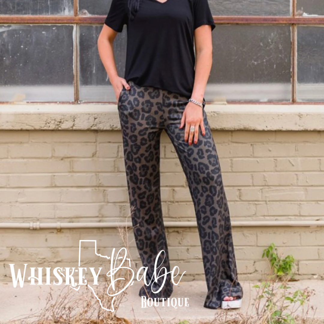 Leopard Print Pilar Fancy Pants