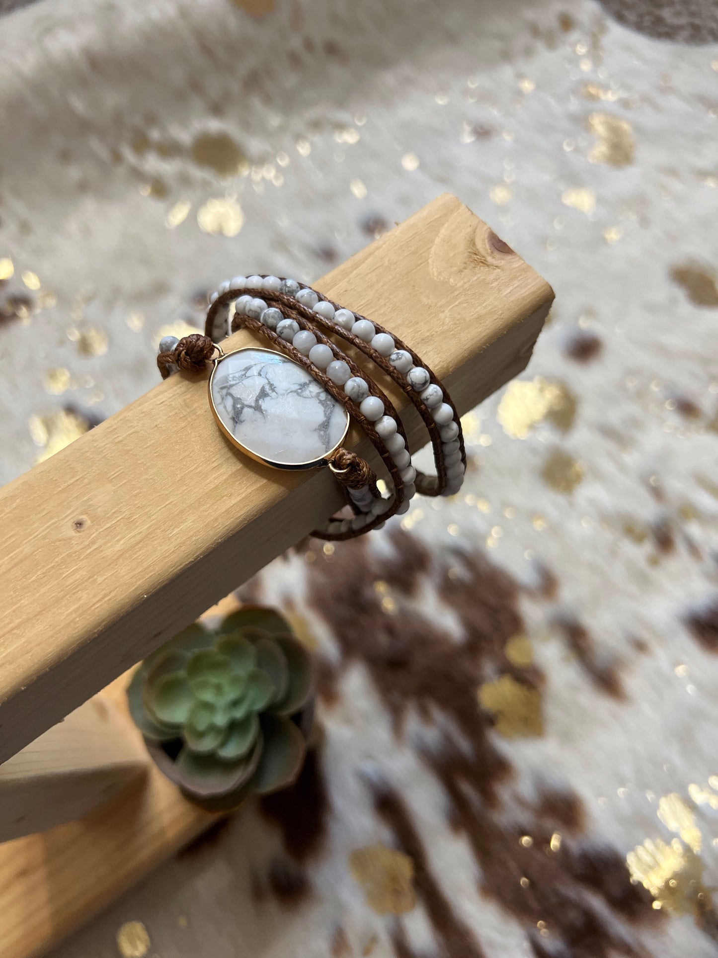 Triple Strand Wrap Bracelet