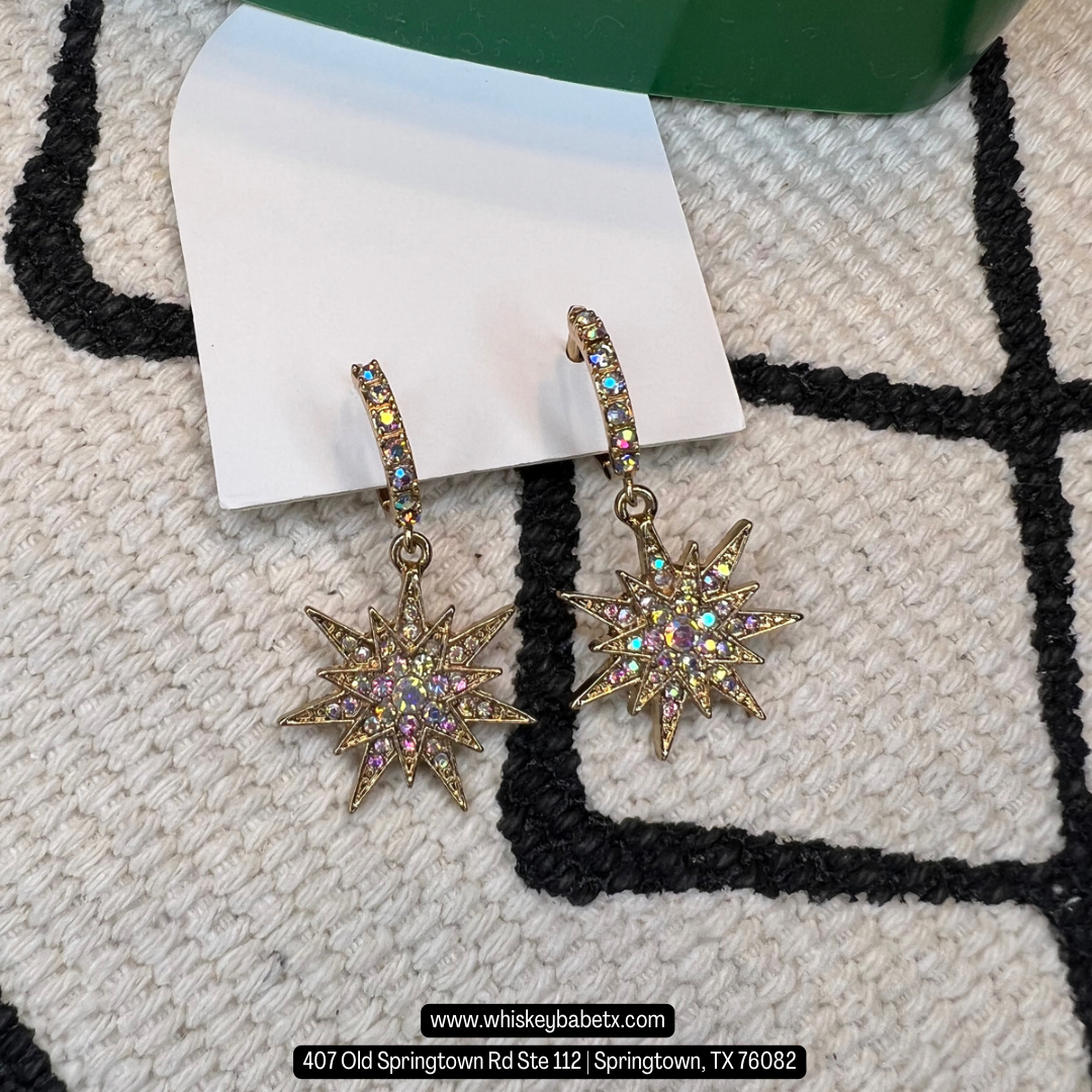 Sparkle Star Burst Earrings