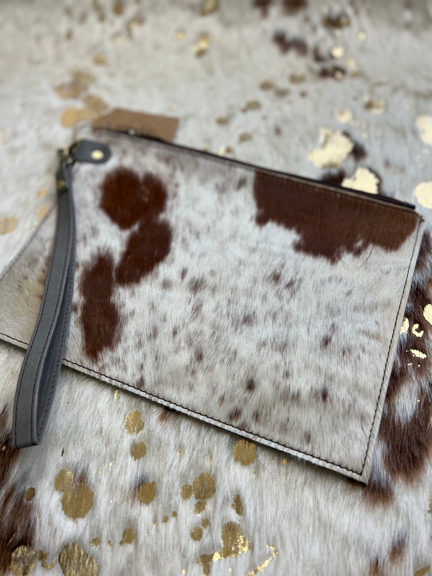 Hair on Hide Clutch