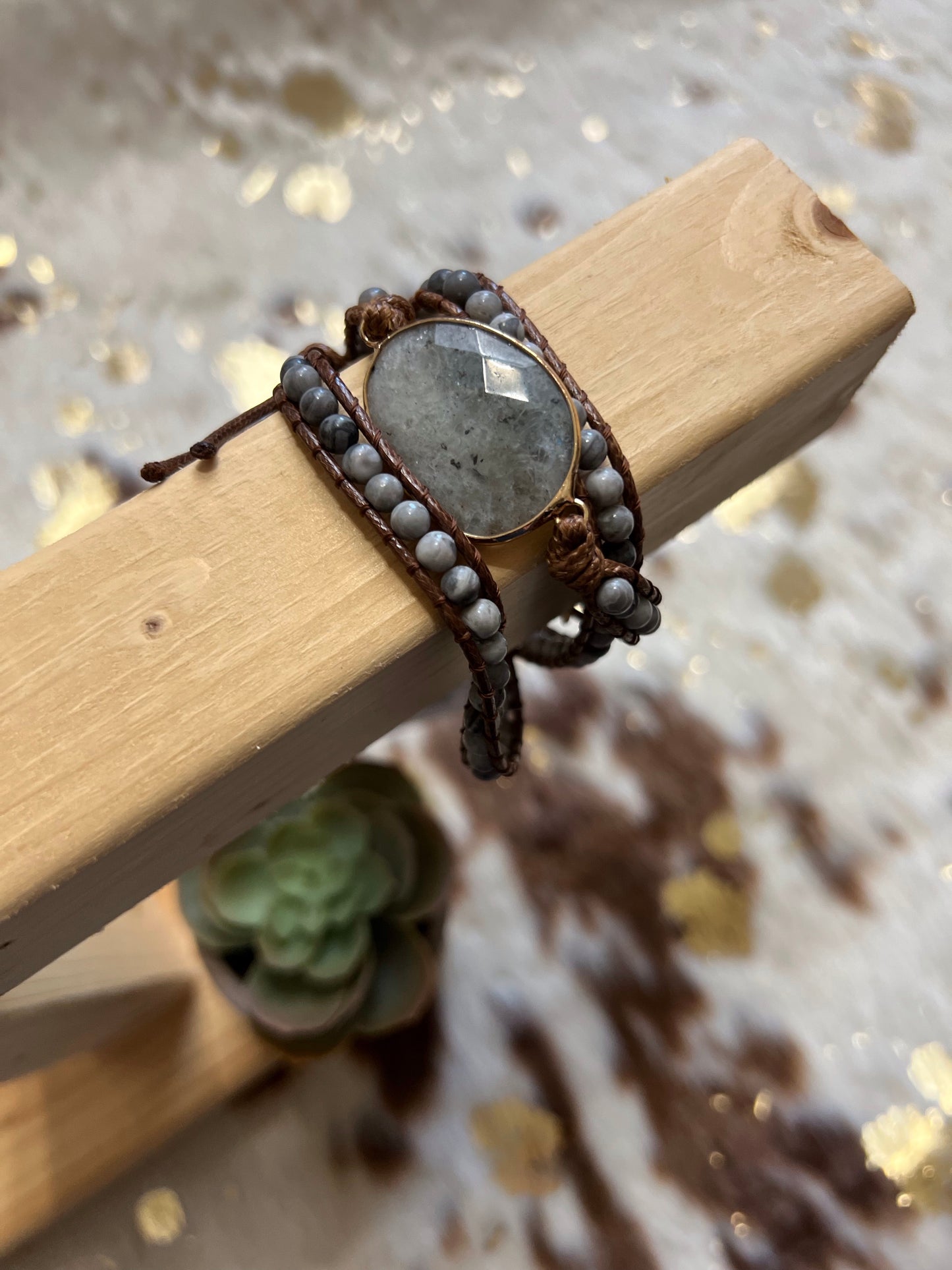 Triple Strand Wrap Bracelet