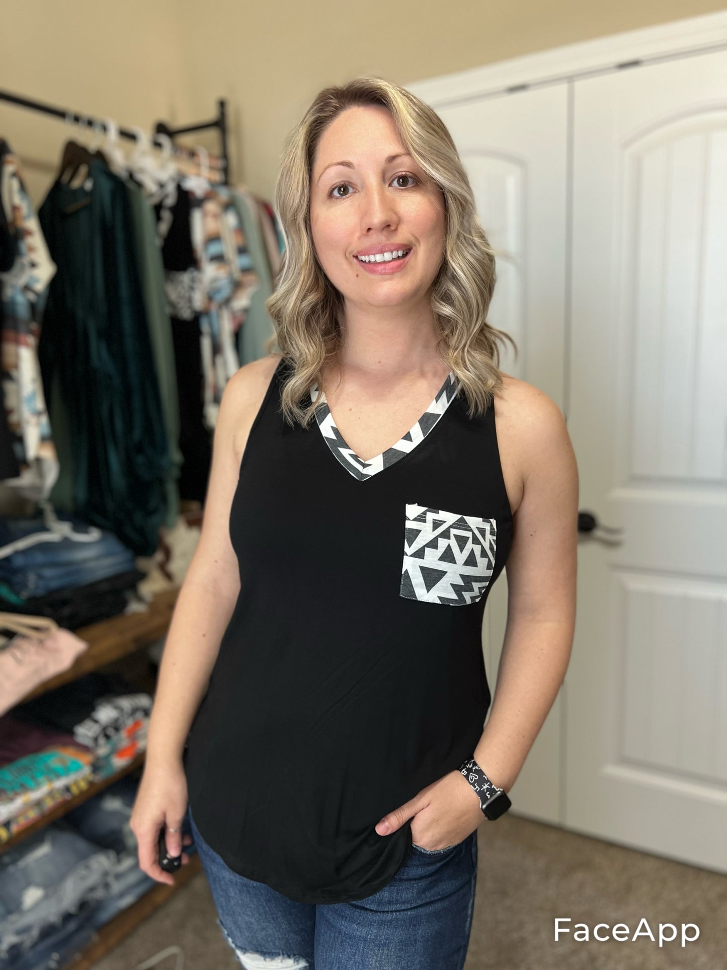 Aztec Racerback Tank