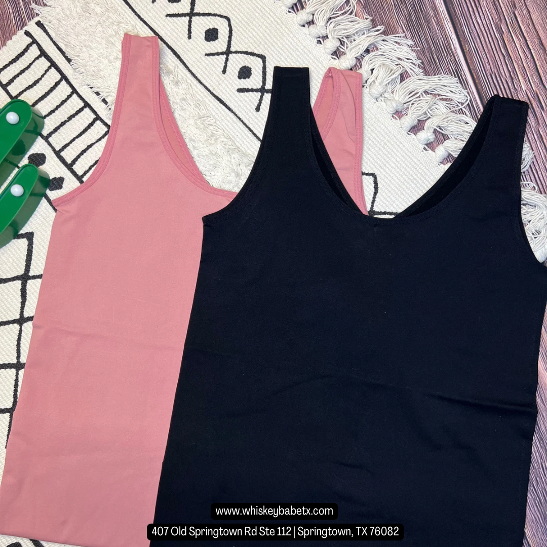 Curvy Basic Seamless Tank