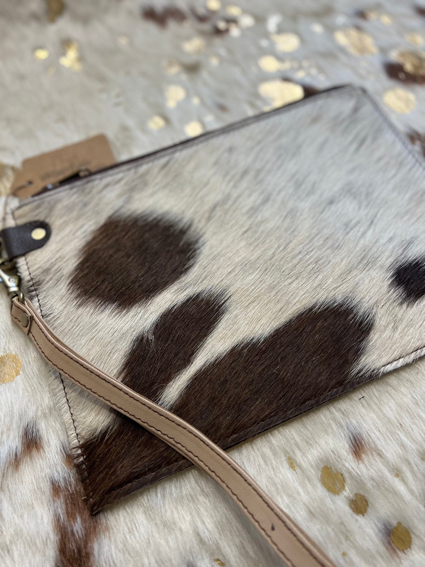 Hair on Hide Clutch