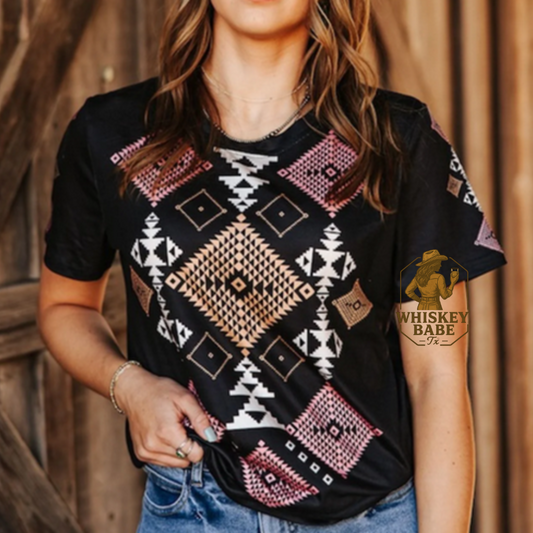Trail Dust & Diamonds Tee