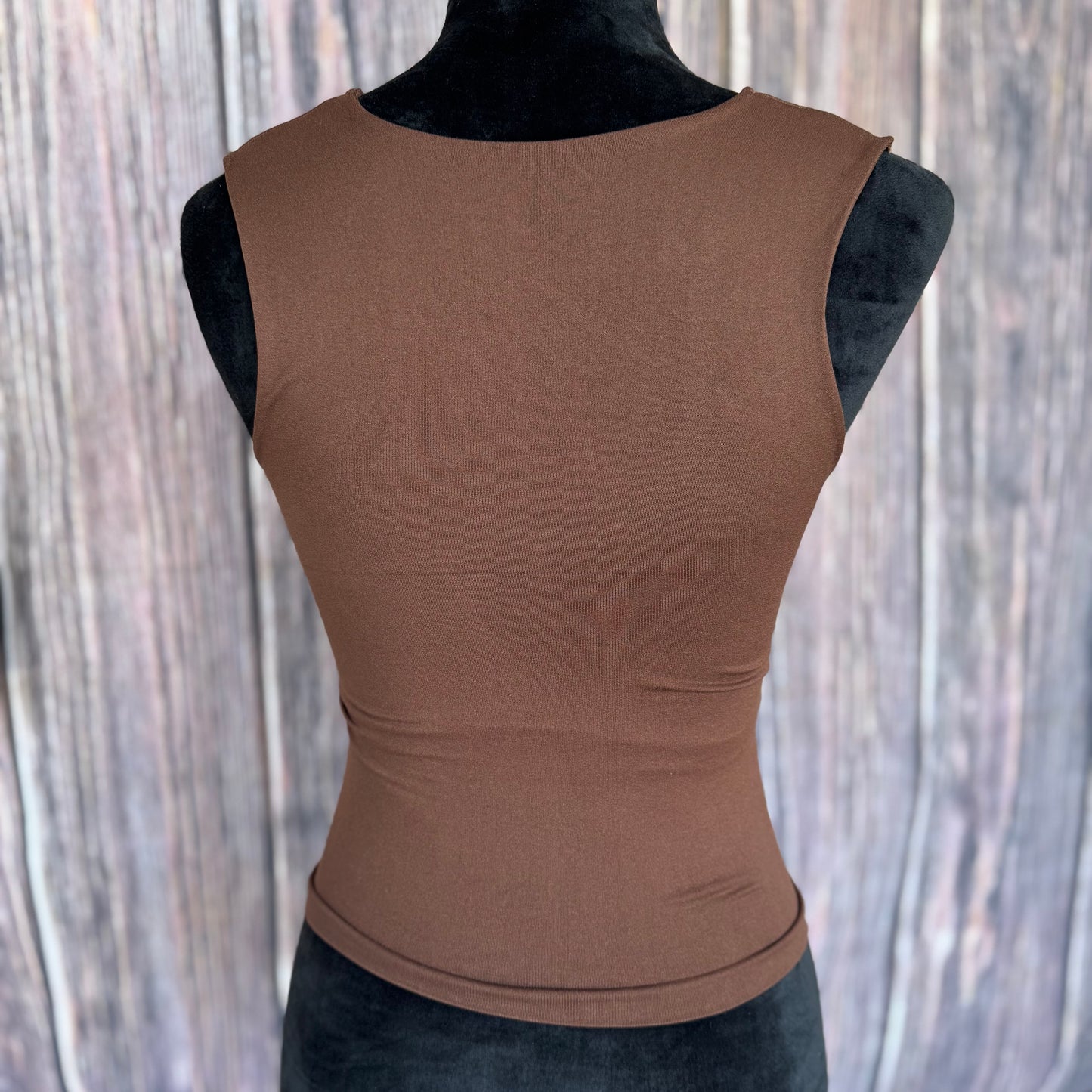 Lasso Luxe Tank Brown