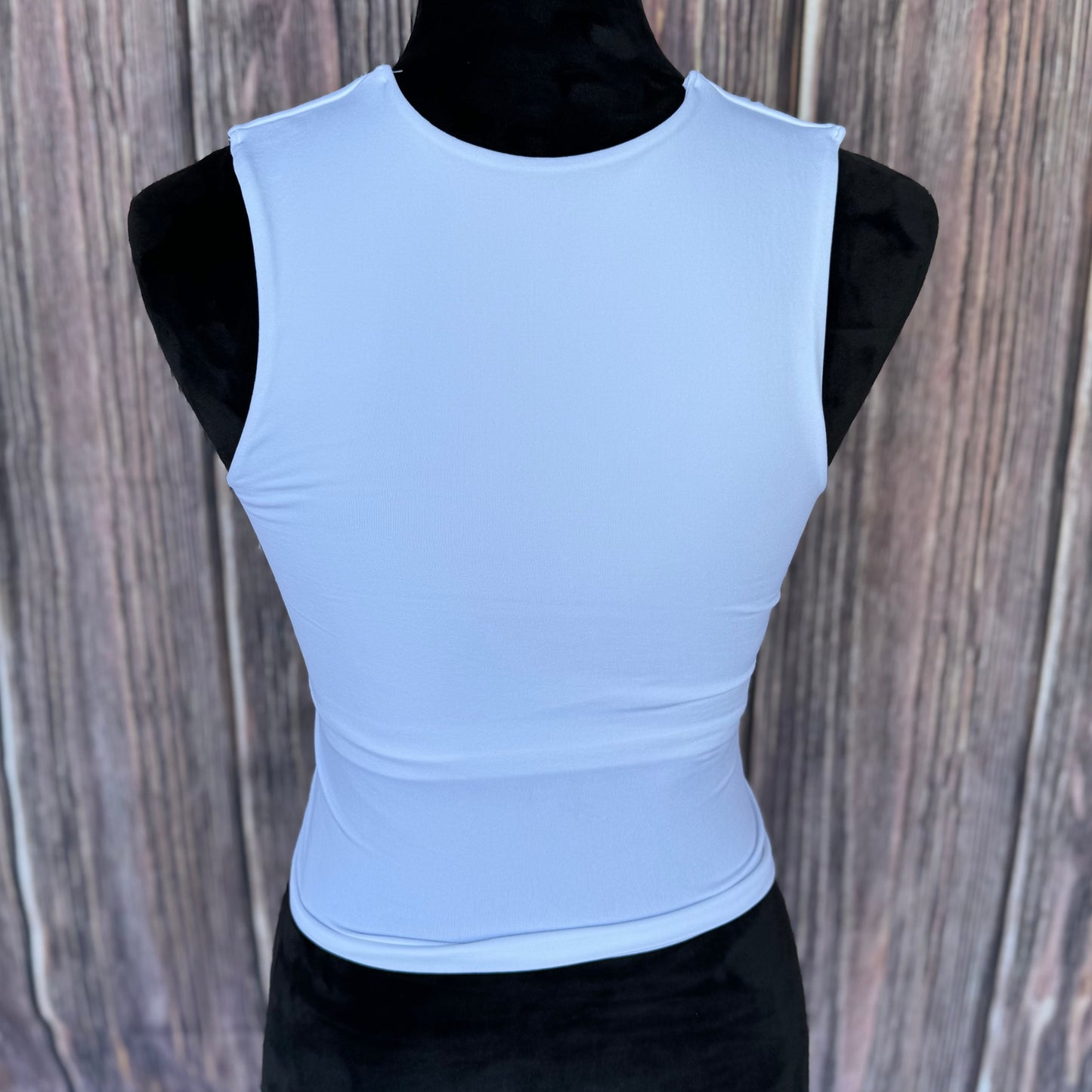 Lasso Luxe Tank White