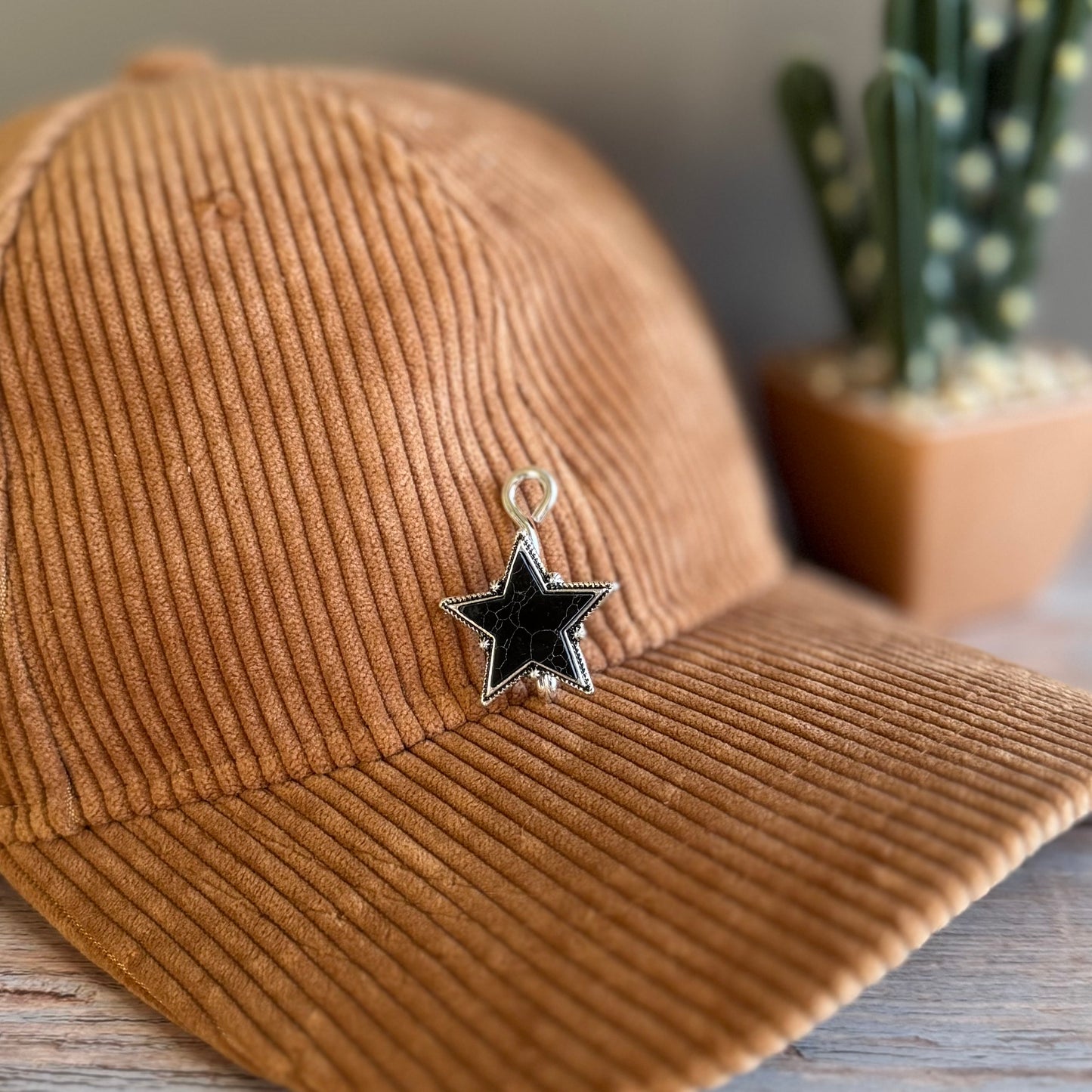 Midnight Rodeo Star Hat Clip Charm