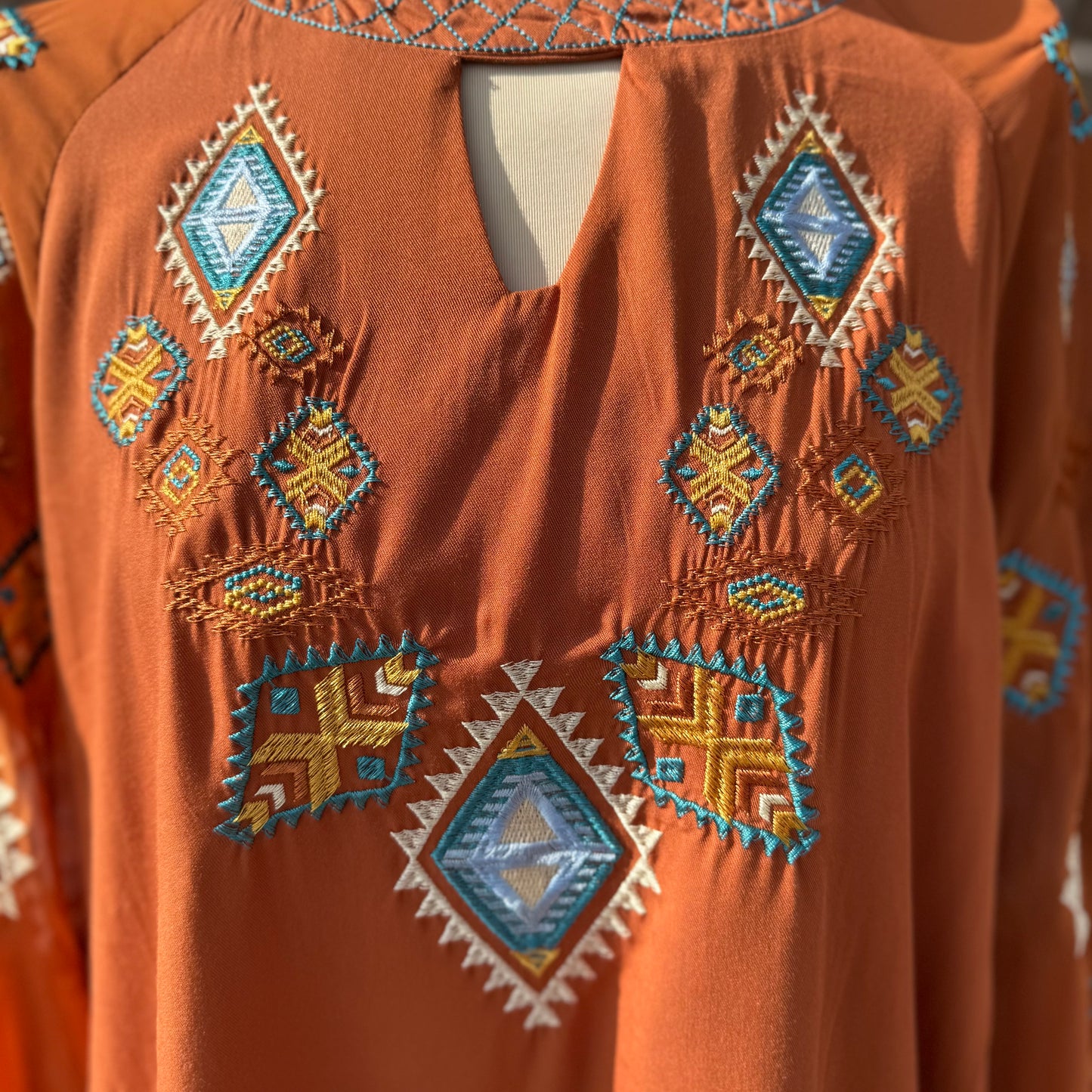 Desert Sky Embroidered Blouse