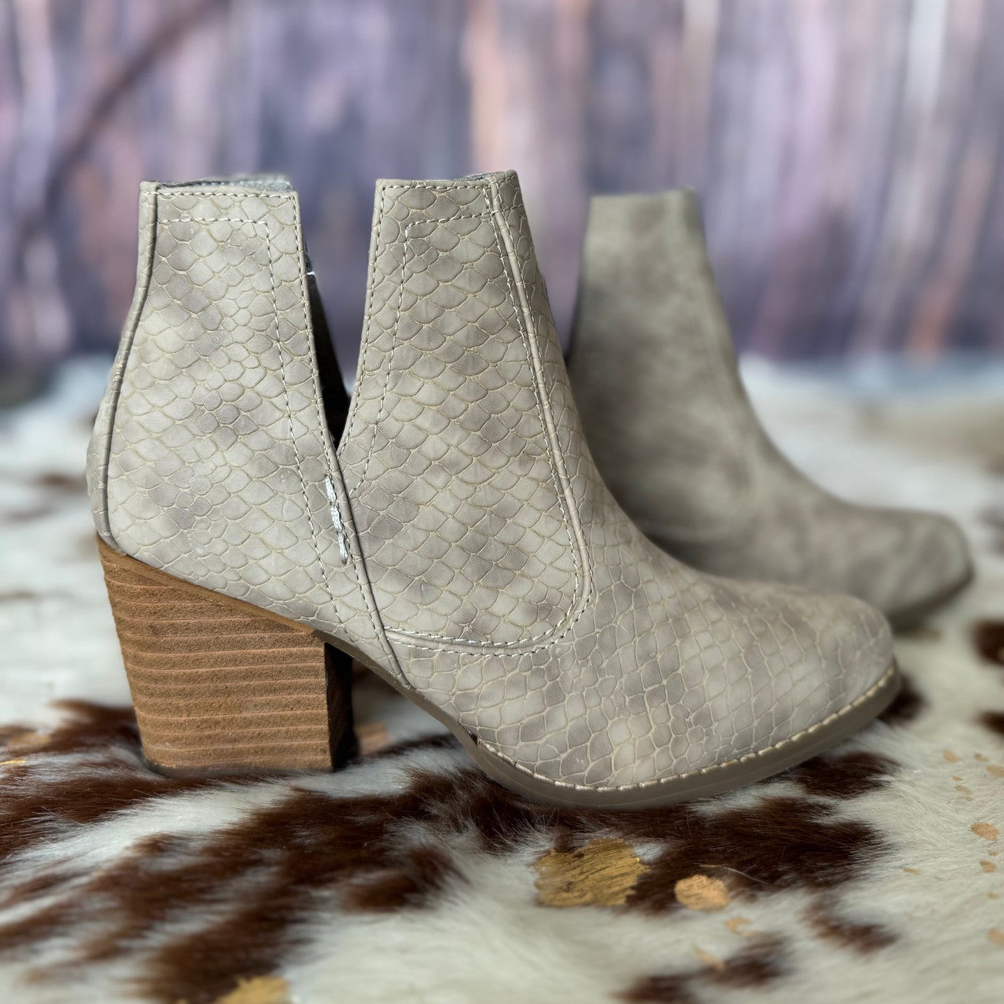 Not Rated Tarim Booties in Taupe