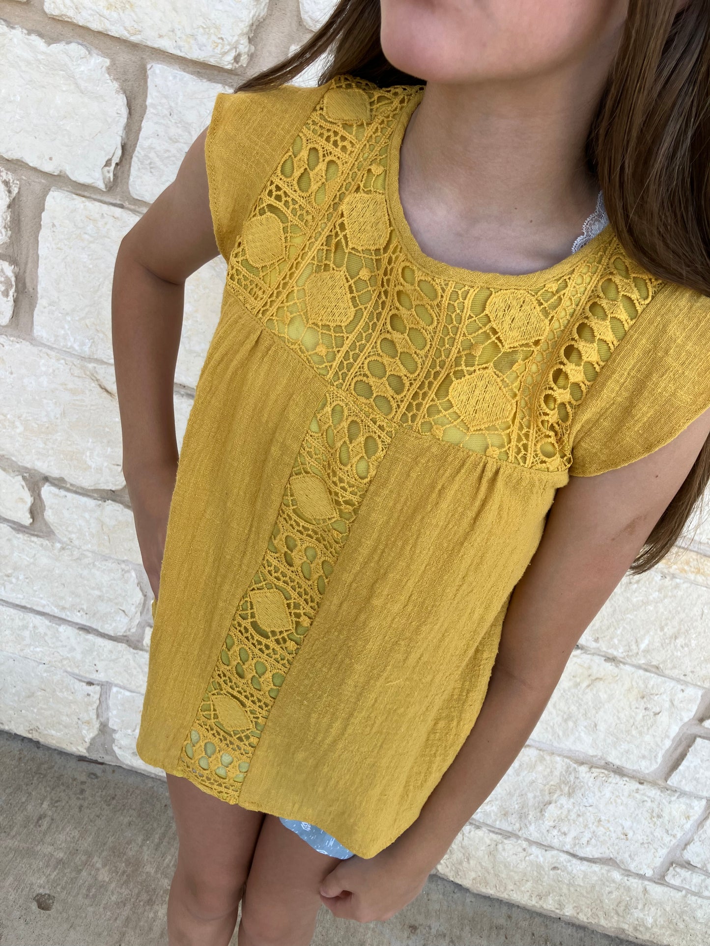 Girls' Crochet Top