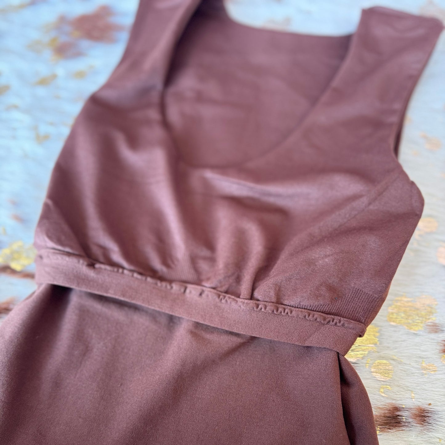 Lasso Luxe Tank Brown