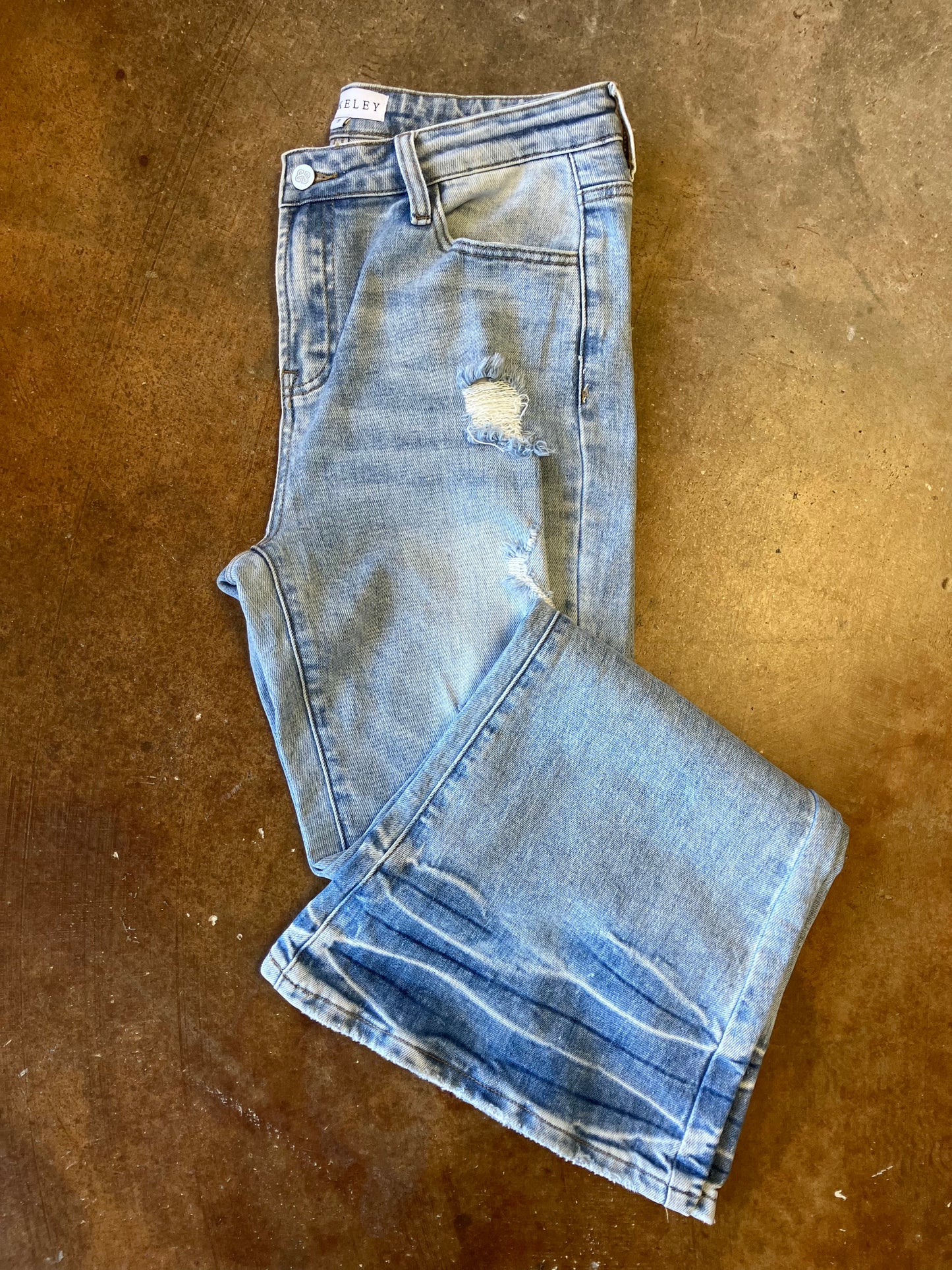 Shiloh Distressed Flare Jeans