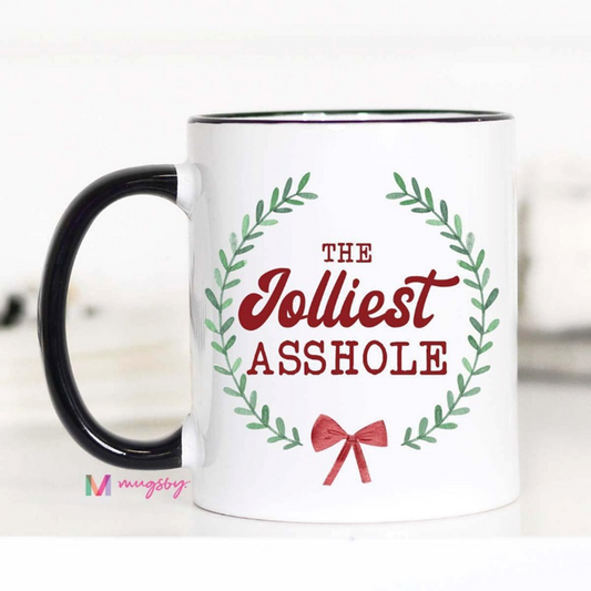 Jolliest A Hole Coffee Mug