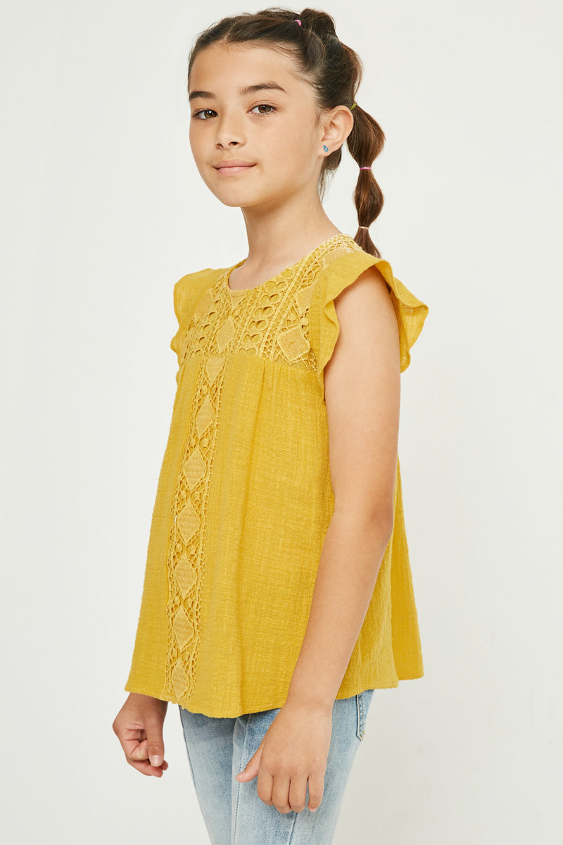 Girls' Crochet Top