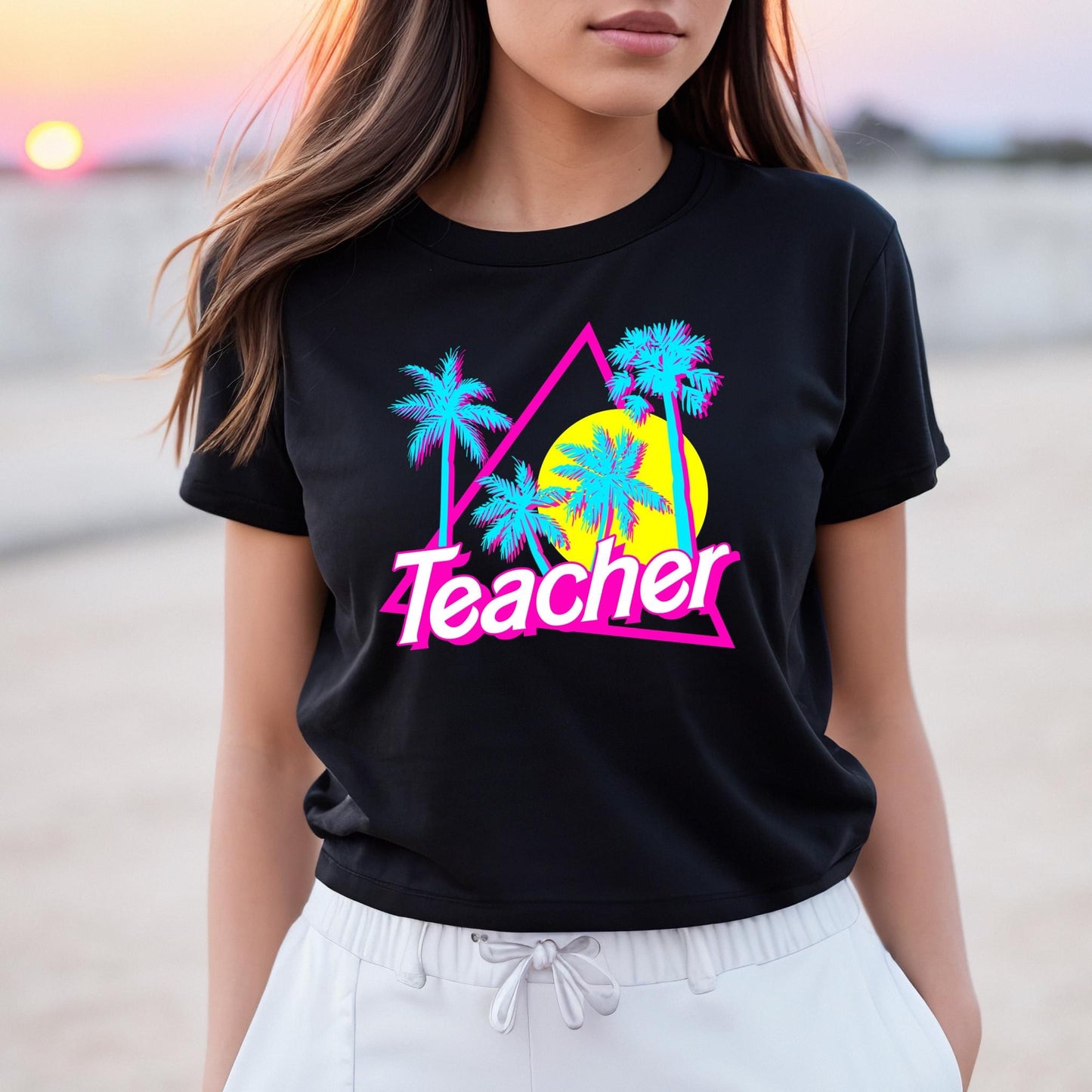 Malibu Teacher Graphic Tee