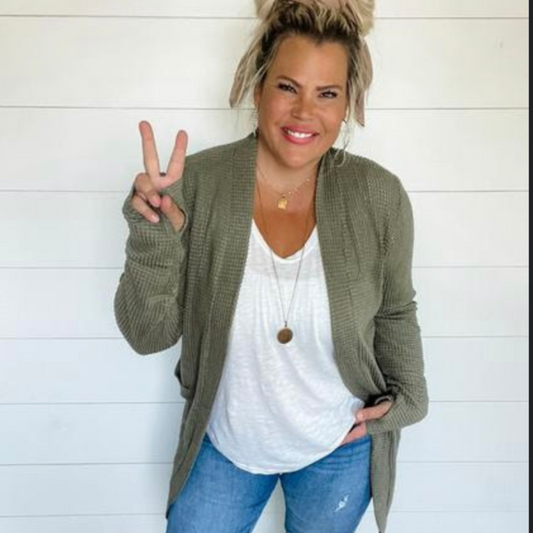 Olive Lola Cardigan OS