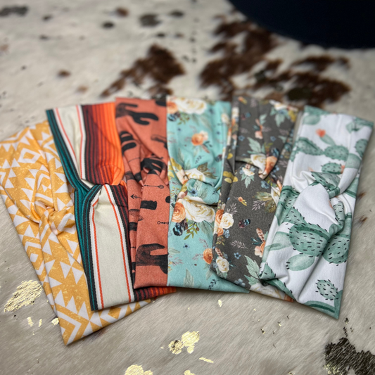 Western Collection Cloth Headbands