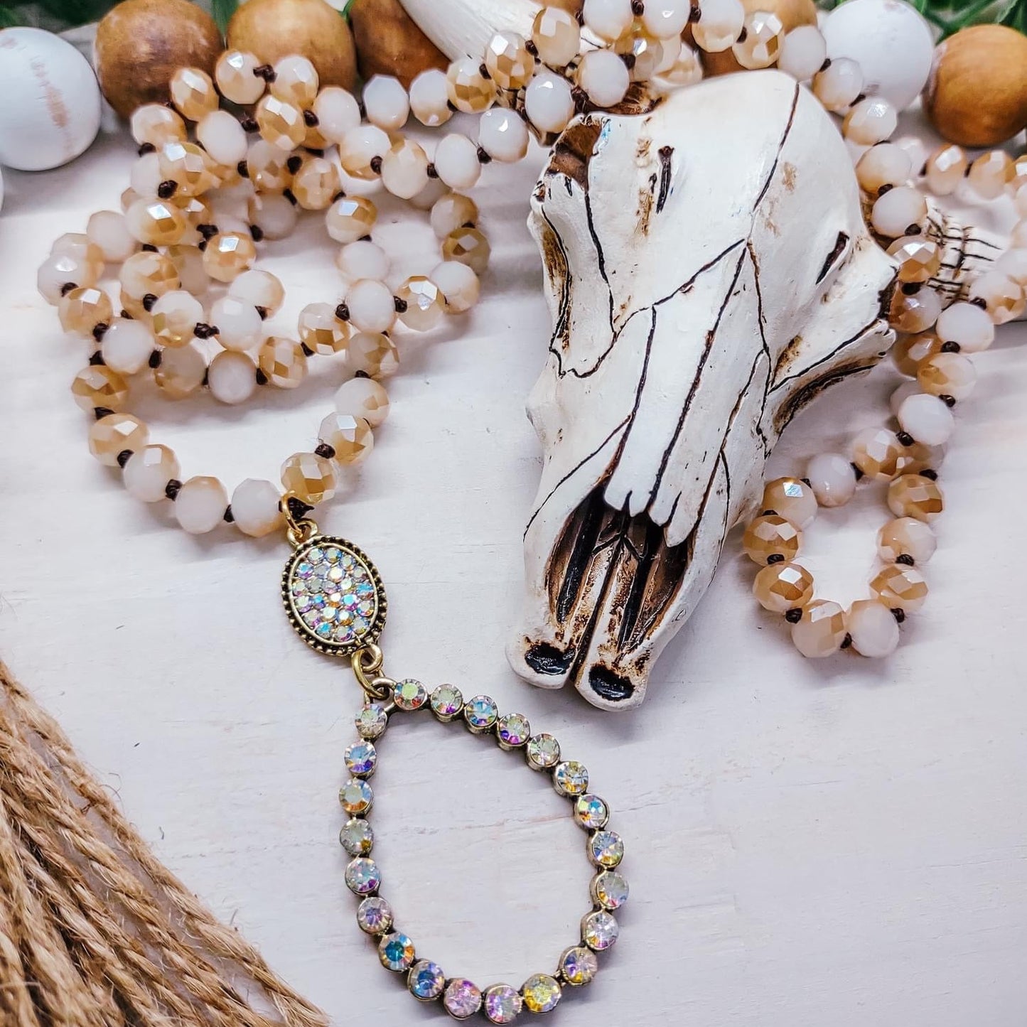 Crystal Glass Necklace
