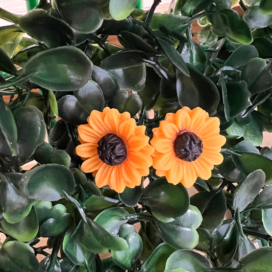 Sunflower Stud Earrings