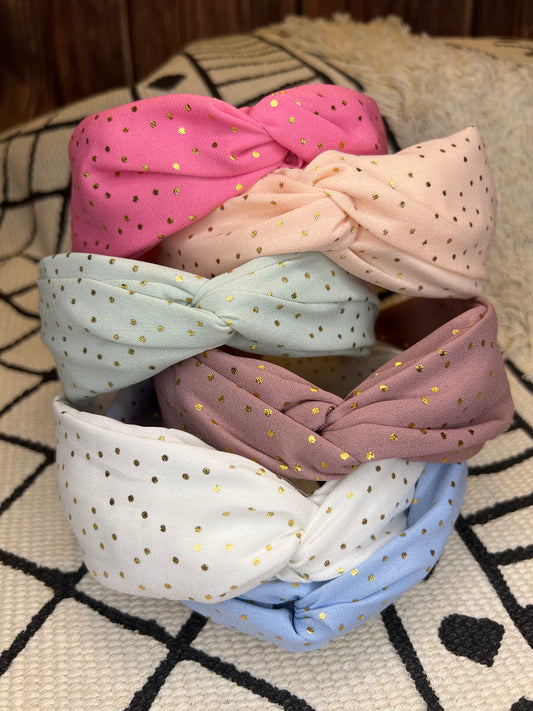 Polka Dot Headbands
