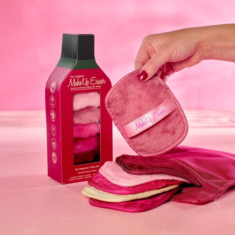 Sip Happens 7 Day Set MakeUp Eraser