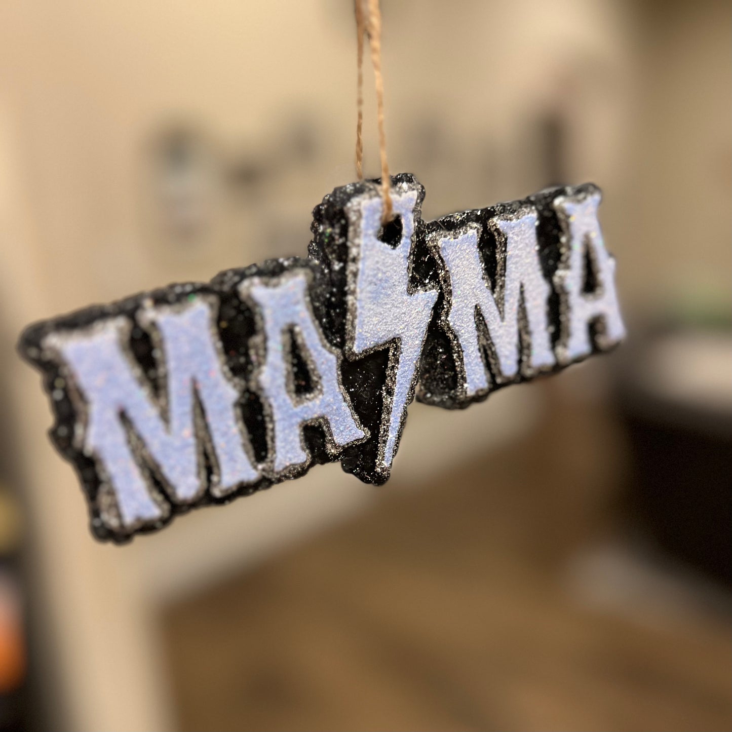 Lightening Mama Car Freshie