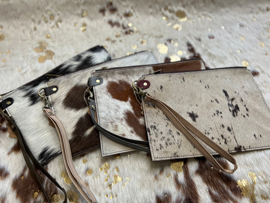 Hair on Hide Clutch