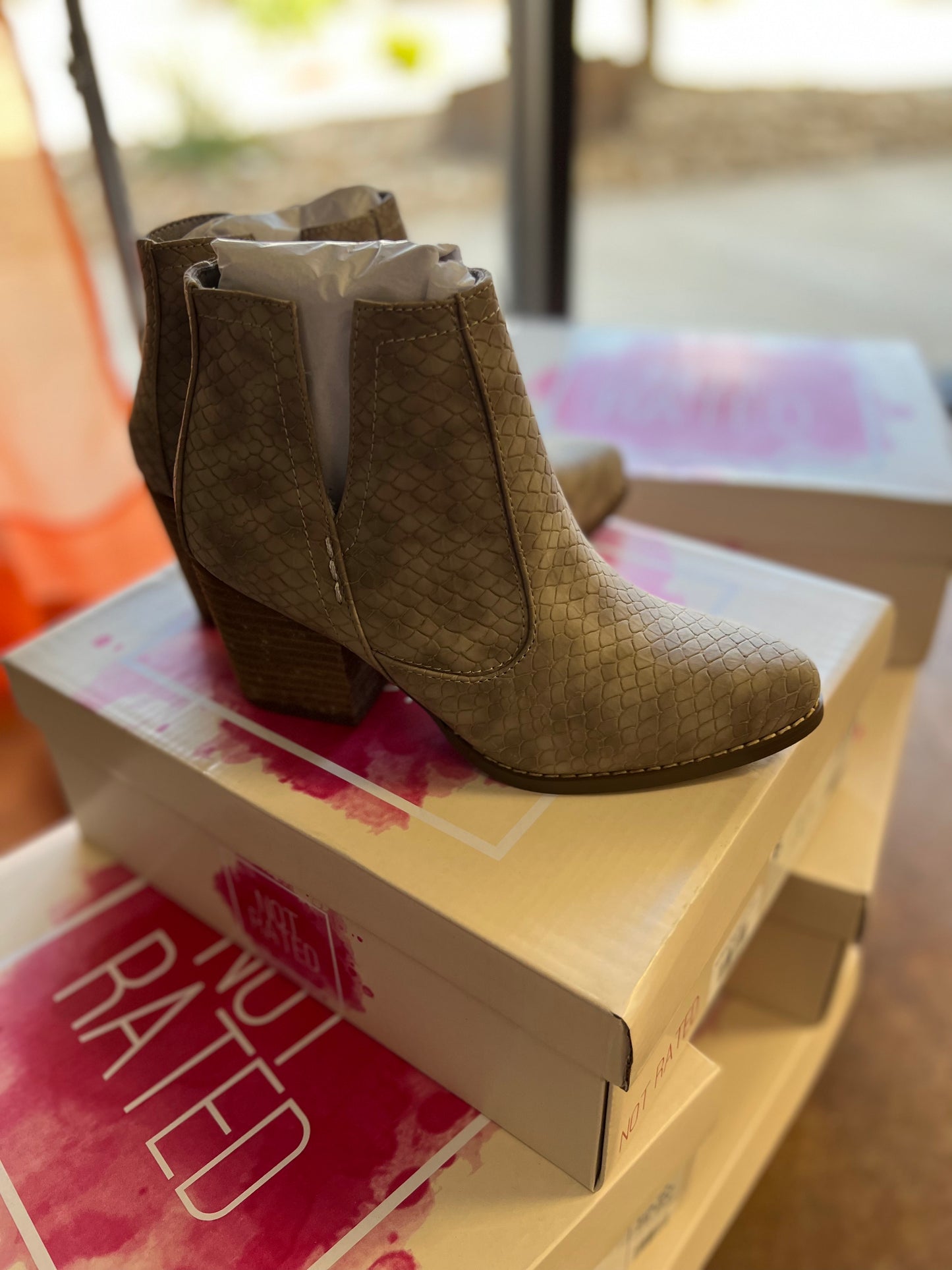 Not rated deals tarim ankle boot