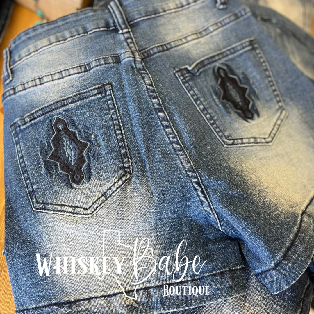 Geraldene Denim Shorts