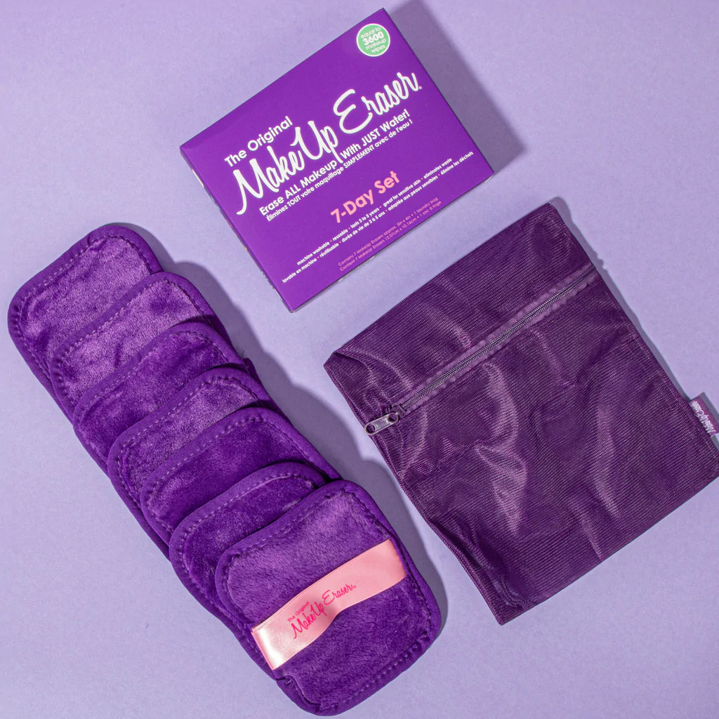 Queen Purple 7 Day Set MakeUp Eraser