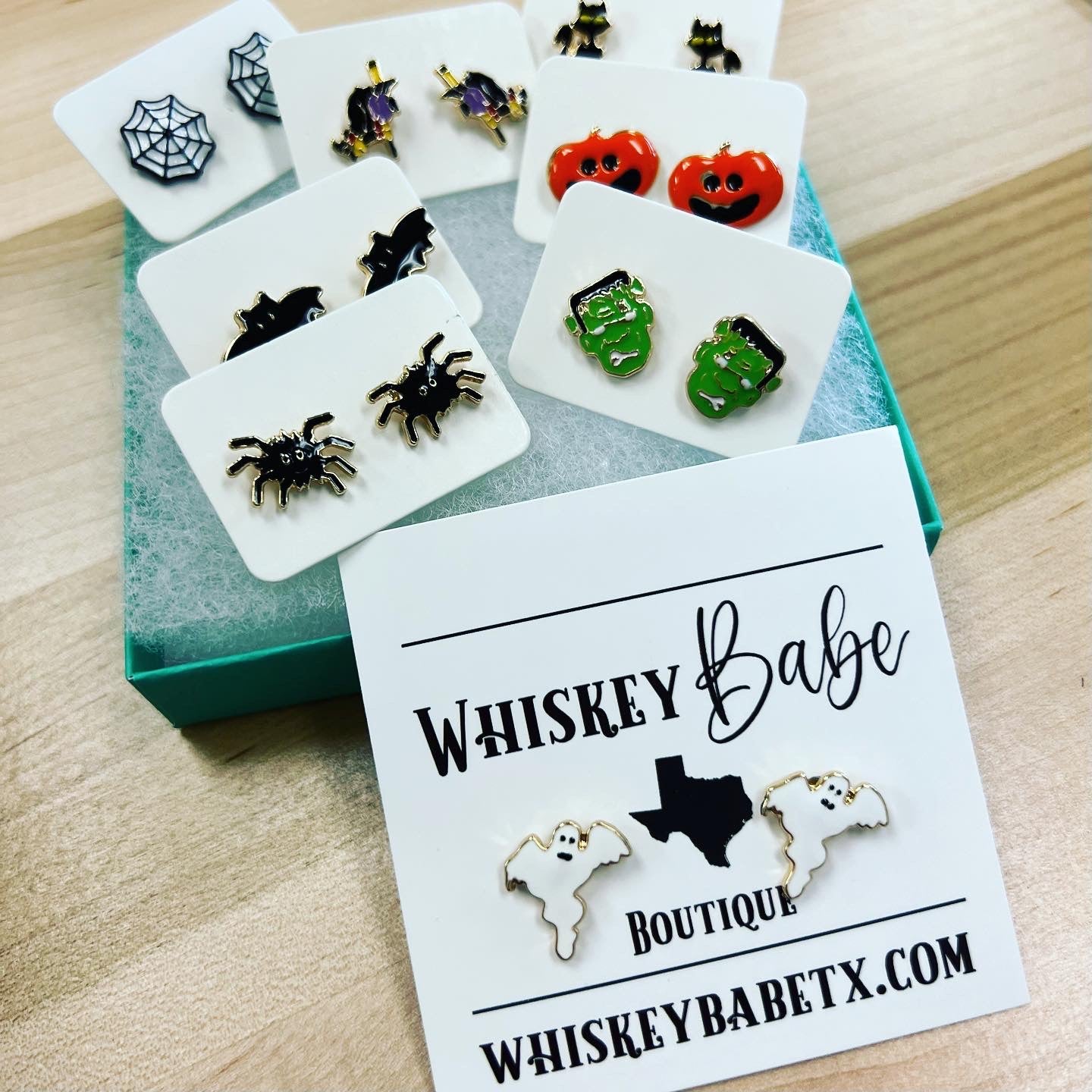 Halloween Stud Earrings Stainless Steel